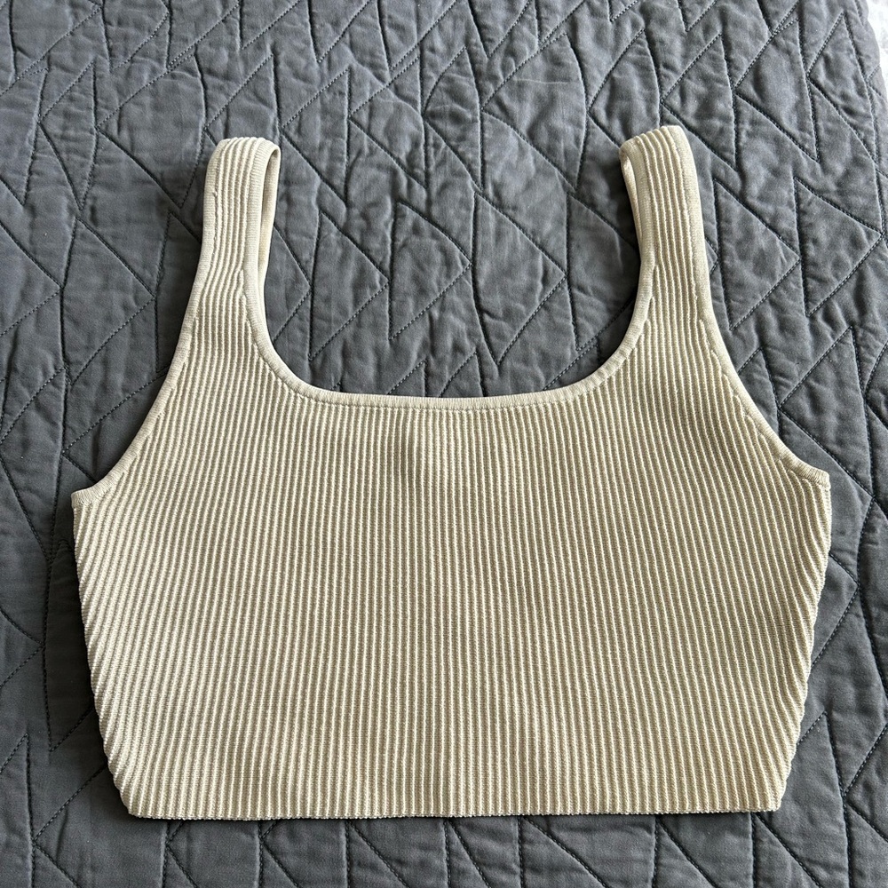 Aritzia Ribbed Tank - Picture 5 of 6